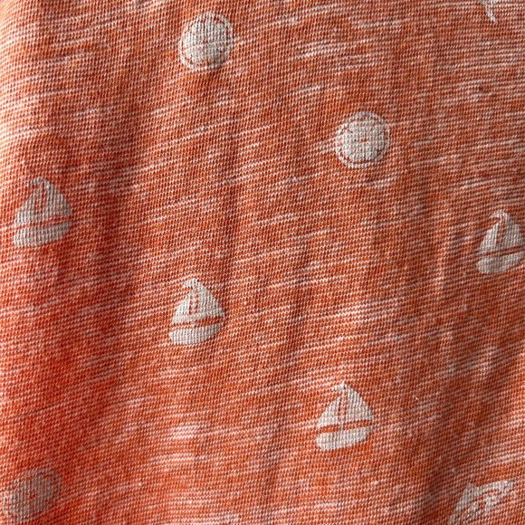 POINT ZERO Polo Shirt Men's Size Large Nautical Peach Colour - Picture 6 of 13